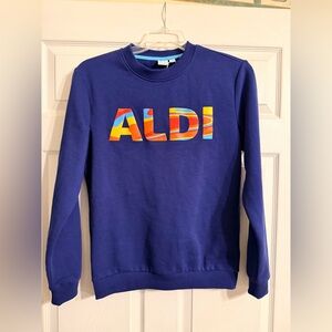 NWT Aldi Navy Blue Sweatshirt